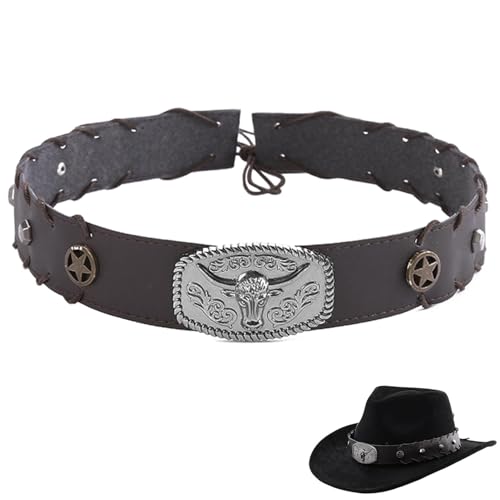 GUSTAVE® Cowboy Hat Bands Western Hat Belts Rural Cowgirl Hatbands Cowboy Supply GUSTAVE® Cowboy Hat Bands Western Hat Belts Rural Cowgirl Hatbands Cowboy Supply
